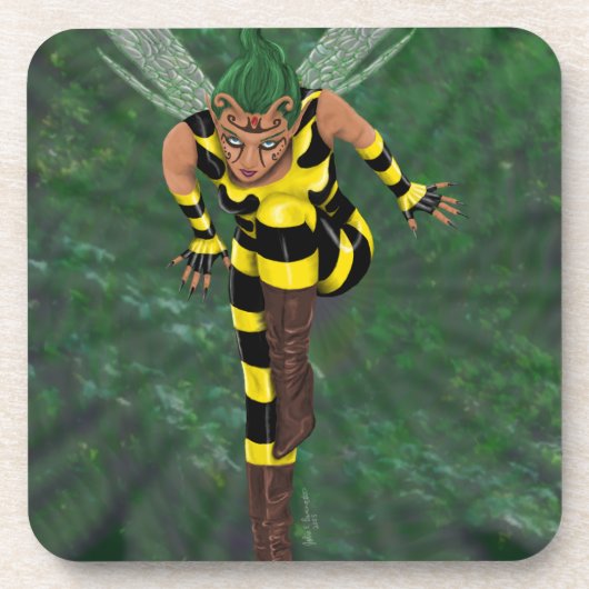 Stinger Square Untersetzer (Vorderseite)