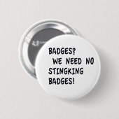 Stingking Abzeichen Button (Vorne & Hinten)