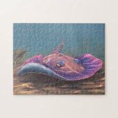 Stingray auf dem Meeresboden Puzzle (Horizontal)