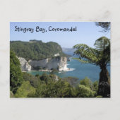 Stingray Bay, Coromandel Postkarte (Vorderseite)