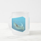 Stingray bewegt! Designgradientenblau | Mattglastasse (Vorderseite Links)