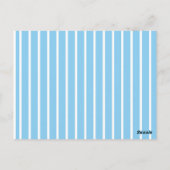 Stingray Birthday Party Einladung Pool Postkarte (Rückseite)