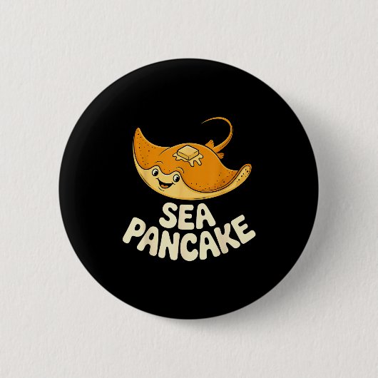 Stingray-Design für Männer Frauen Kinder Fisch Sti Button (Vorderseite)