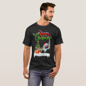 Stingray Fish   Xmas Decoration Santa Stingray Chr T-Shirt (Vorne ganz)