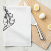 Stingray-Illustration Handtuch (Viertel Falte)