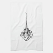 Stingray-Illustration Handtuch (Vertikal)