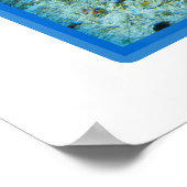 Stingray in motion - fotografisches Design | Poster (Ecke)