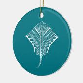 Stingray Keramik Ornament (Links)