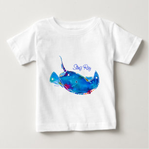 Stingray-Kleinkind-lang Sleeved Shirt