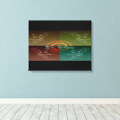 Stingray Leinwanddruck (Insitu (Holzboden))