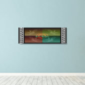 Stingray Leinwanddruck (Insitu (Holzboden))