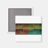 Stingray Magnet (Vorderseite/Rückseite)