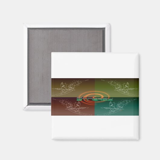 Stingray Magnet (Vorderseite/Rückseite)