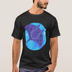 Stingray Manta Rochen Retro Vintage Ozean Wasser A T-Shirt
