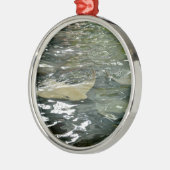Stingray Ornament Aus Metall (Links)