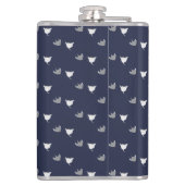 Stingray Pattern Flachmann (Rückseite)