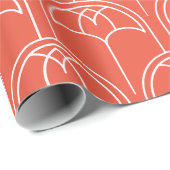 Stingray Pattern Geschenkpapier (Rolleneckpunkt)