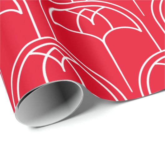 Stingray Pattern Geschenkpapier (Rolleneckpunkt)