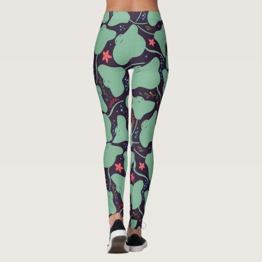Stingray Pattern Leggings (Rückseite)