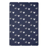 Stingray Pattern Mini Klemmbrett (Rückseite)