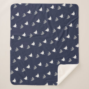 Stingray Pattern Sherpadecke