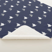 Stingray Pattern Sherpadecke (3/4)