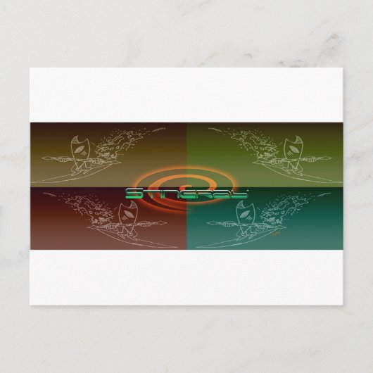 Stingray Postkarte (Vorderseite)