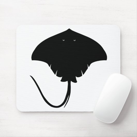 Stingray-Silhouette Mousepad (Mit Mouse)