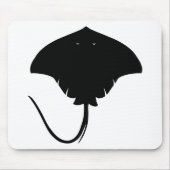 Stingray-Silhouette Mousepad (Vorne)