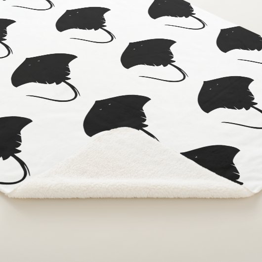 Stingray-Silhouette Sherpadecke (3/4)