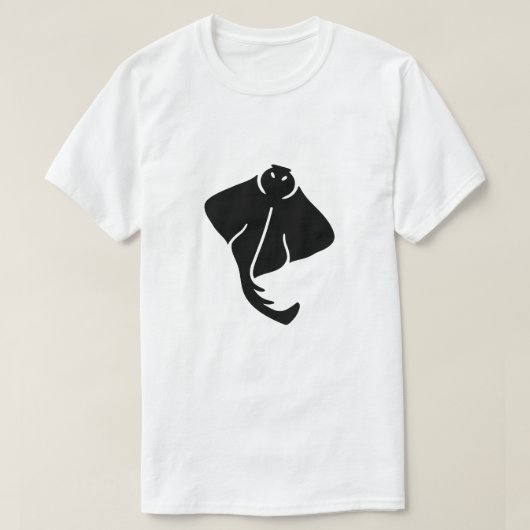 Stingray-Silhouette-T - Shirt (Design vorne)