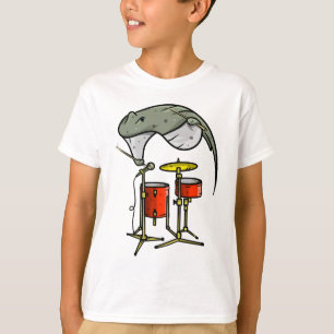 Stingray spielt Schlagzeug T-Shirt