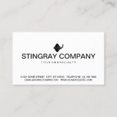 Stingray-Symbol Visitenkarte (Rückseite)
