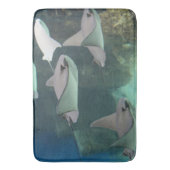 Stingray Überraschung Badematte (Vorderseite Vertikal)