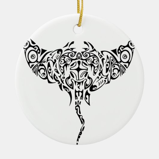 STINGRAY von AOTEAROA Neuseeland Keramikornament (Vorne)