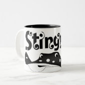 Stingray Zweifarbige Tasse (Vorderseite Links)