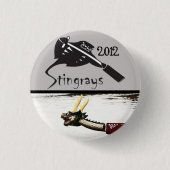 Stingrays-Flair-Knopf Button (Vorderseite)
