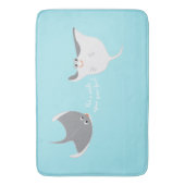 Stingrochen Badematte (Vorderseite Vertikal)