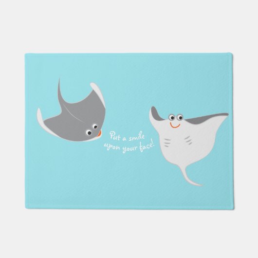 Stingrochen Fußmatte (Vorderseite)