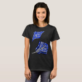Stingrochen Meerestiere T-Shirt (Vorne ganz)