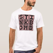 Stink Bomb, Smelly Prank T-Shirt (Vorderseite)