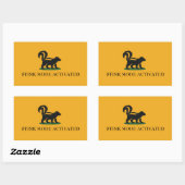 Stink Mode Activated Rechteckiger Aufkleber (Blatt)