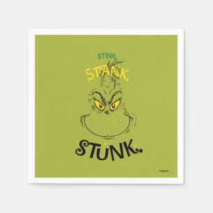 Stink Stank Stunk Mister Grinch Serviette