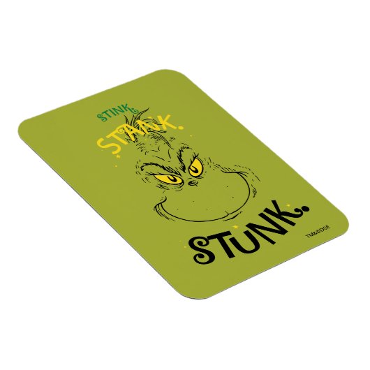 Stink Stank Stunk Mister Grinch Zitat Magnet (Rechte Seite)