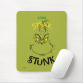 Stink Stank Stunk Mister Grinch Zitat Mousepad (Mit Mouse)