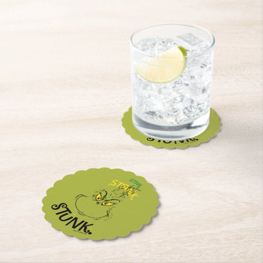 Stink Stank Stunk Mister Grinch Zitat Untersetzer (Vor Ort)