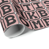 Stinkbombe, schlampig prangt geschenkpapier (Rolleneckpunkt)