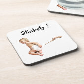 Stinkefy !-cork Untersetzer (Linke Seite)