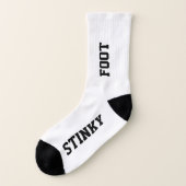 Stinkende Foot-Funny-Neuheit Socken (Links - Außen)