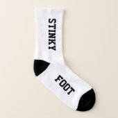 Stinkende Foot-Funny-Neuheit Socken (Links - Innen)
